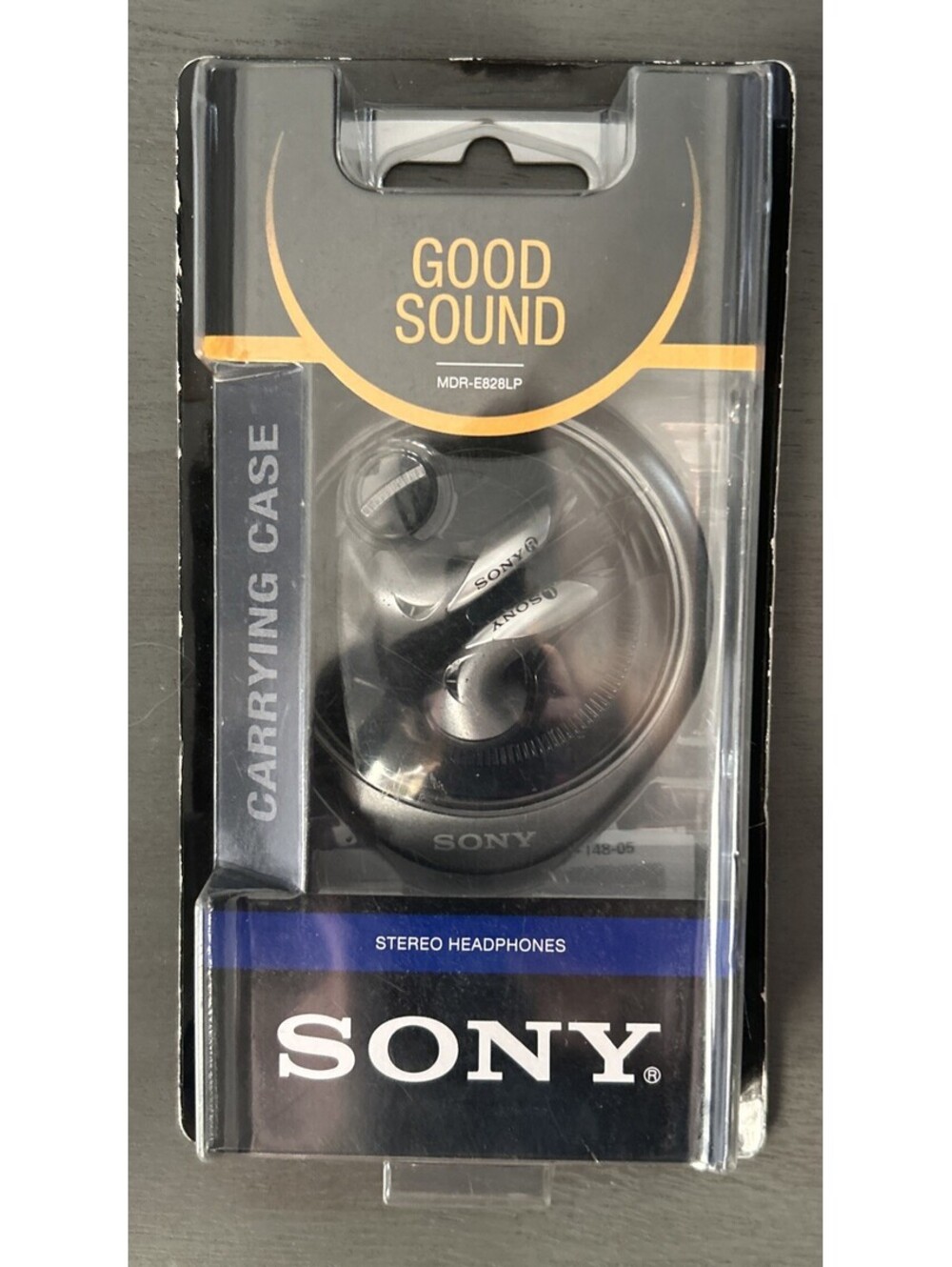 Vintage New Sony WALKMAN Stereo Bud Headphones MDR-E828LP Factory Sealed RARE